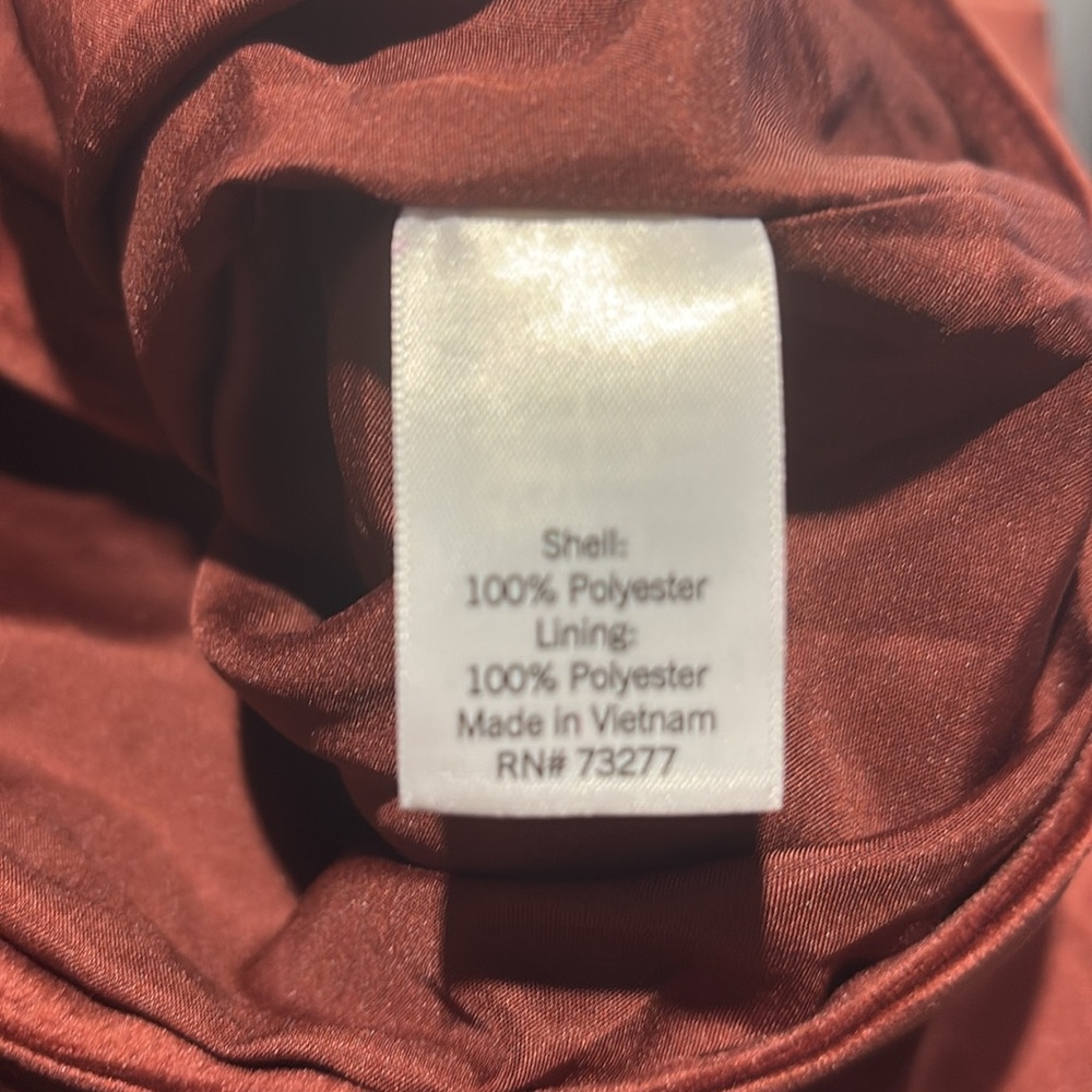 LC Lauren Conrad rust faux suede jacket size xl - Picture 12 of 12